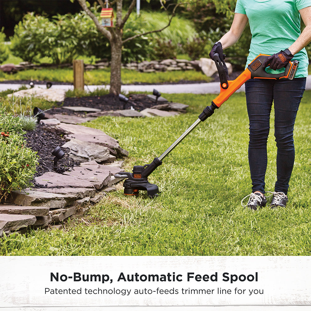 20V MAX* POWERCONNECT Cordless String Trimmer and Edger. Battery and Charger Included - Image 3