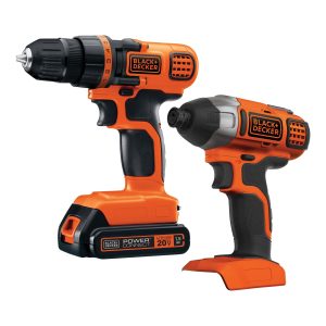 20V MAX* POWERCONNECT Cordless Drill and Impact Driver Combo Kit. Battery and Charger Included