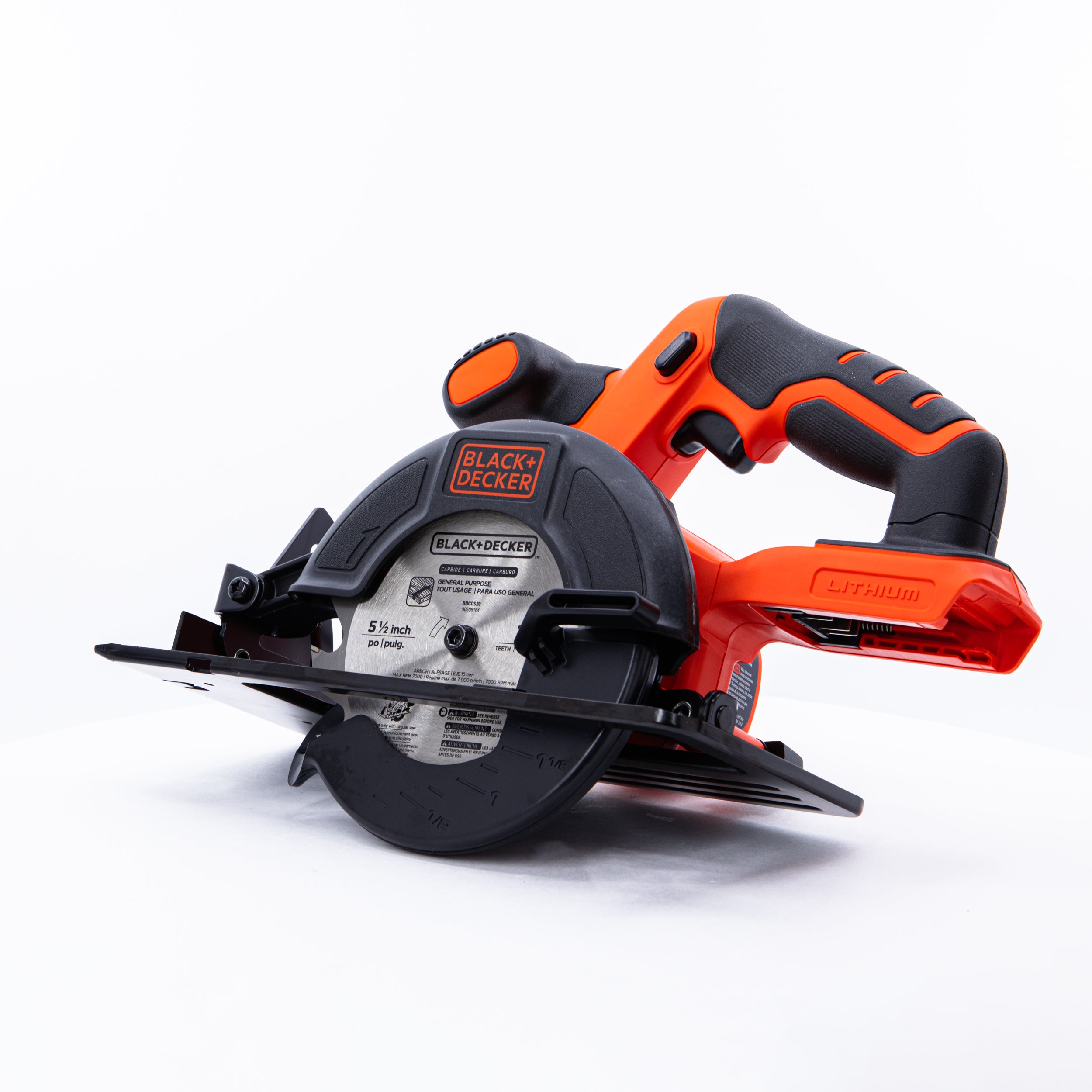 20V MAX* POWERCONNECT 5-1/2 Inch Cordless Circular Saw. Battery and Charger Not Included - Image 7