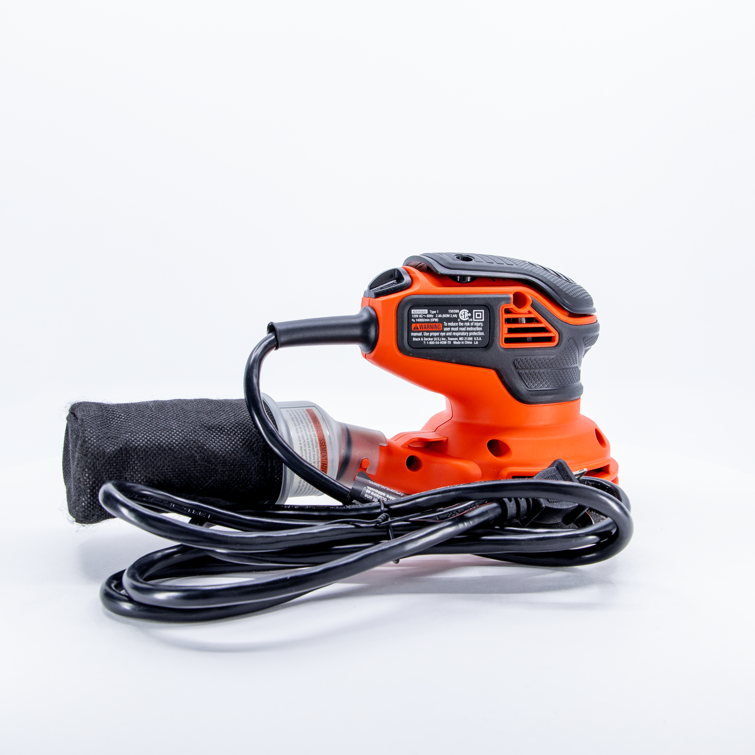 2.4 Amp 5 In. Electric Random Orbit Sander - Image 20