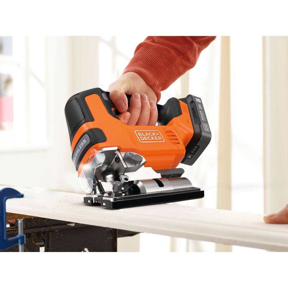 20V MAX* POWERCONNECT Cordless Brushless Jig Saw Kit (Battery & Charger Included) - Image 2